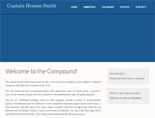 Tablet Screenshot of captainhemansmithhouse.com